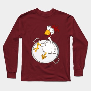 Pollo al disco Long Sleeve T-Shirt